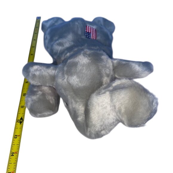 Ty Beanie Buddy Righty The Elephant Flag Plush 2000 17” w/Tag - Picture 6 of 12